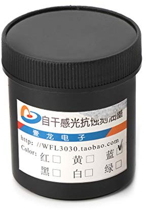 Pintura De Tinta Azul Anti-Grabado Fotorresistente Para Metal Anti-Grabado Mejora La Eficiencia Producción Resistencia A