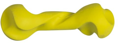 JACK AND VANILLA, Hundespielzeug aus gedrehtem Knochen, Stimuliert den Kauinstinkt, Ungiftig, Hühnerduft, 11 cm, Natürlich, Für alle Rassen, Modell Playscent