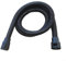 BlesConi Tubo extra lungo per aspirapolvere Karcher NT20 30 WD1 WD2 WD3 WD4 WD5 WD6‎ 2.863-305.0, con doppio manicotto girevole, nero (2,5 m)