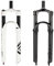 DONGLING Forcella MTB 1 PCS Bike Forcella 27.5 110mm 130mm 140mm 150mm Mountain MTB Bike of Air Smorzamento Forcella Anteriore 100x9mm Forcelle Rigide MTB(27.5 140mm)