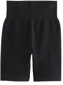 NEXT Damen Standard Gerippte Radlershorts mit hohem Bund