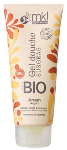 MKL Green Nature Gel Douche Surgras Argan Bio 200 ml