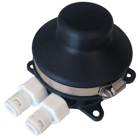 Pompe à Pied, Pompe de cale Marine Auto-amorçante, pour Camping-Car, Bateau, Cuisine, Toilettes, lavabo, à Eau pour Bateau, Eau pour, de cale Marine