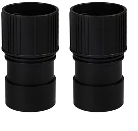Gettimore Adattatore per tubo flessibile per aspirapolvere industriale, accessori per tubo di aspirazione, per tubi da 40 mm a 48 mm