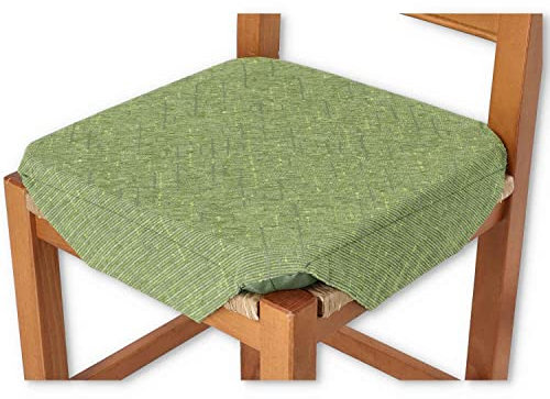 Casatessile Rain Cuscino coprisedia con Alette - Verde