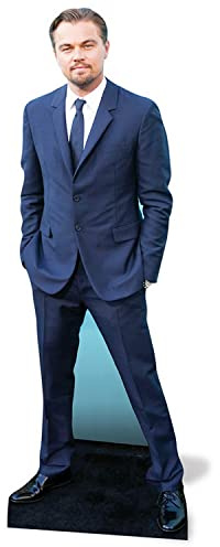 STAR CUTOUTS STCS586 CS586 Lifesize Cardboard Figure of Leondardo Di Caprio Celebrity Standee Standup 186cm Tall, One Size