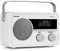 TechniSat DIGITRADIO 220 - Portable, Receiving DAB+/FM Digital Radio - With Alarm Clock, Sleep Timer and Aux Connection for Headphones - Indoor & Outdoor Use