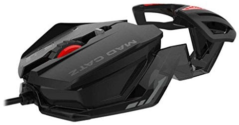Mad Catz RAT 1 Ratón Gaming USB (PC), multicolor