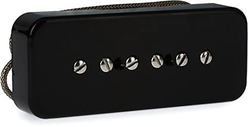 SEYMOUR DUNCAN Micro Hot P90, chevalet, noir