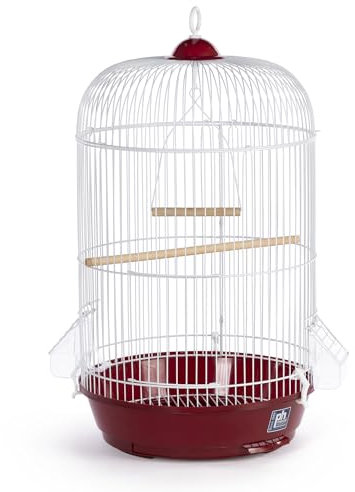 Prevue Hendryx Vogelkäfig, rund, Rot, SP31999R