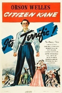 POSTERS Citizen kane Orson Welles stehen Filmplakat Mini-Poster 28 cm x43cm 11inx17in