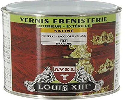 Louis XIII 530048 Wood Varnish Satin Light Oak 500ml