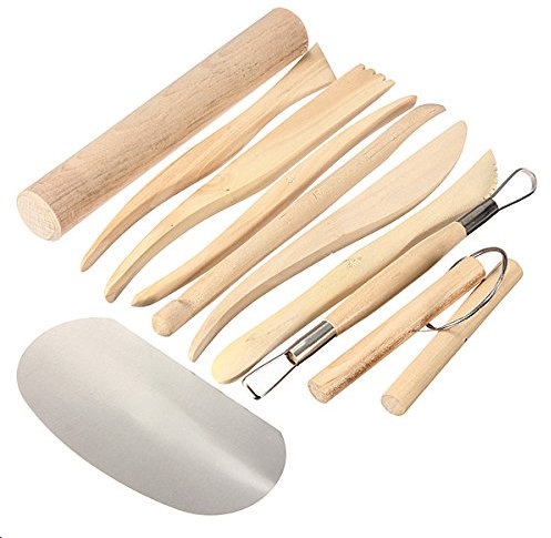 Inovey 10St Holz Keramikklinge Schneideplotter Keramik Modellierung Tool Set