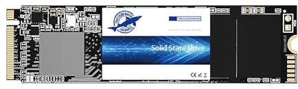 Dogfish 128GB SSD M.2 PCIe 3.0 NVMe 2280 Gen 3x4 Unidad Estado sólido | interna con flash 3D NAND M Key, actualización almacenamiento para PC sobremesa y portátil