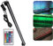Pssopp Aquarium Beleuchtung RGB LED Aquariumbeleuchtung Aquarium Bubble Light IP68 Wasserdichtes Aquarium Tauch Licht Unterwasser LED Lampe mit 24 key Fernbedienung(46cm)