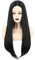 Topcosplay 26 inch Lange Schwarz Gerade Perücke für Frauen Cher Perücke Halloween Cosplay Synthetische Perücken (Schwarz)