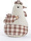 AVENUELAFAYETTE Cale Porte Bloque Porte Poule à Carreaux (Marron)