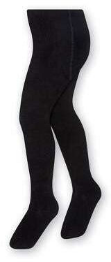 STEVEN Collant in cotone liscio e liscio per bambini/Altezza 68 cm-158 cm/Perfetto per le giornate più fresche/Coprenti/Calzamaglia per bambini/Unisex/Età 0-11/Nero/80 cm-86 cm