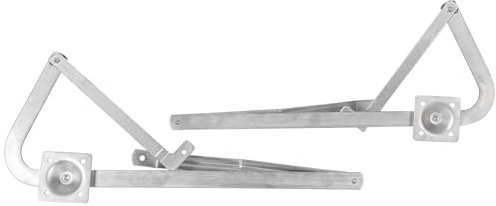 ECOTRIC Attic Ladder Spreader Replacement Hinge Arms Kit Compatible with 2010 & Newer Werner Attic Ladders - Pair