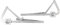 ECOTRIC Attic Ladder Spreader Replacement Hinge Arms Kit Compatible with 2010 & Newer Werner Attic Ladders - Pair