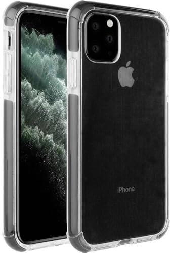 Vivanco RSCVVIPH11PT Backcover für Apple iPhone 11 Pro, iPhone X, iPhone XS Transparent, Schwarz