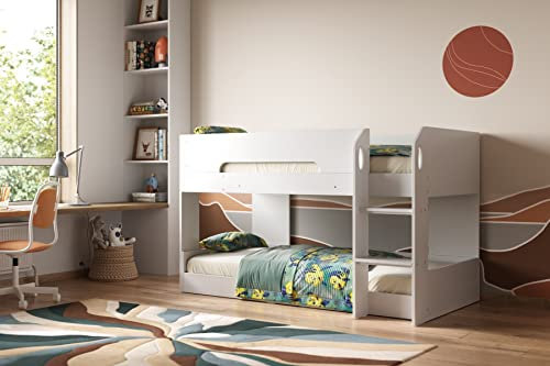 Flair Mystic Low Pod Bunk Bed - White