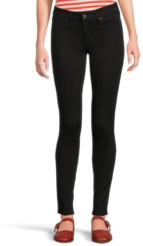 Levi's 711 Skinny Soft Black 30 32