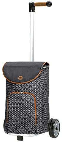 ANDERSEN Einkaufstrolley - Shopper Famke anthrazit 47 L modisch,Thermo, Aluminium, Griff ergonomisch, höhenverstellba...