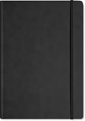 Silvine Quaderno A4 Executive con copertina rigida, 160 pagine tratteggiate di carta avorio di alta qualità da 90 g/m²