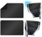 URAQT Parasol de Ventana Lateral de Coche con Imanes, 2pcs, Infantil, Fácil Instalación, Cortinas para Boquear los Rayos UV y Calor para Bebe Niños Adulto Mascotas
