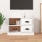 FIRBNUS TV-Schrank Weiß 73x35,5x47,5 cm Sideboard Industrial Lowboard Holz Möbel Cabinet Unterschrank Kommode Holzwerkstoff
