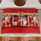 PETTI Artigiani Italiani - Coprifornello Natalizio, Coprifornello Cucina Natalizio, Copri Piano Cottura 50x70 cm, Coprifuochi Elfo, 100% Made in Itay