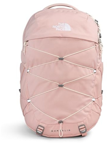 THE NORTH FACE Women's Borealis Commuter Laptop Backpack, Pink Moss Dark Heather/Gardenia White-npf, One Size, Women's Borealis
