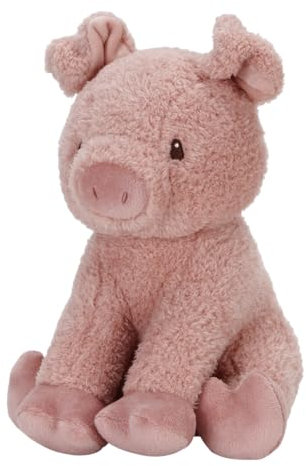 Little Dutch 8833 Kuscheltier Plüschtier Schwein - Little Farm (25 cm)