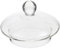 Luxshiny 8.2cm Glass Teapot Lid - Teapot Replacement Lid Glass Tea Filter Sealing Caps Tea Kettle Covers for 1000ml Tea Kettle Glass Teapot Accessories