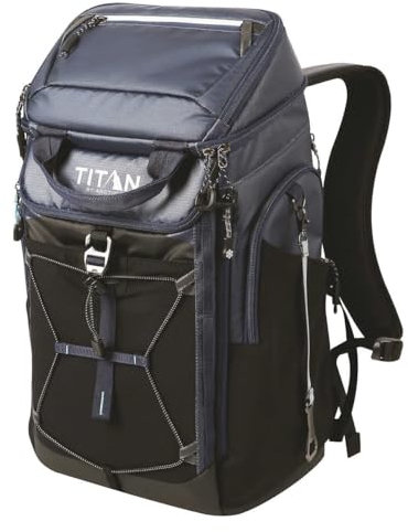 Titan by Arctic Zone Mochila enfriadora para 26 latas (azul marino)