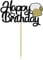 Beer Theme Birthday Cake Topper - Beer Mug and Cheers Design, Customizable Cake Decoration, Birthday Cake Picks
