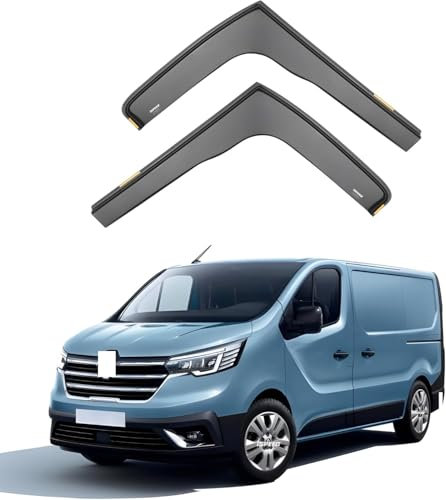 Deflectores de Aire para Renault TRAFIC MK3 2014, Mantener El Coche Ventilado En Caso De Lluvia Reducir Las Turbulencias
