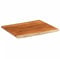 Generisch Tischplatte 90x80x3,8 cm Rechteckig Massivholz Akazie Baumkante,jiangboyue-370651
