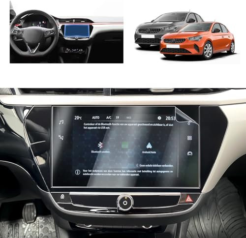 BSTW Kompatibel mit Opel Corsa F 2020 2021 2022 2023 Navigation Schutzfolie Corsa F 7 Zoll Multimedia Navi Nano Displayschutzfolie 6H Kratzfest Corsa F Zubehör [2 Stück]