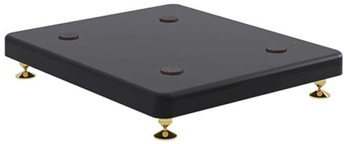 SFKLYU Soporte de Piso para Altavoz, Soporte Aislamiento para Subwoofer, Base para Subwoofer con Clavo Cobre Fijo para Monitor de Estudio, Subwoofer, Altavoces,A2