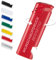 #teamludorf 100 Stück rote Feuerzeuge mit Flaschenöffner - Nachfüllbar, robust, personalisierbar mit UV-Druck - Perfekt für Hochzeiten, Feiern, Events & Werbegeschenke