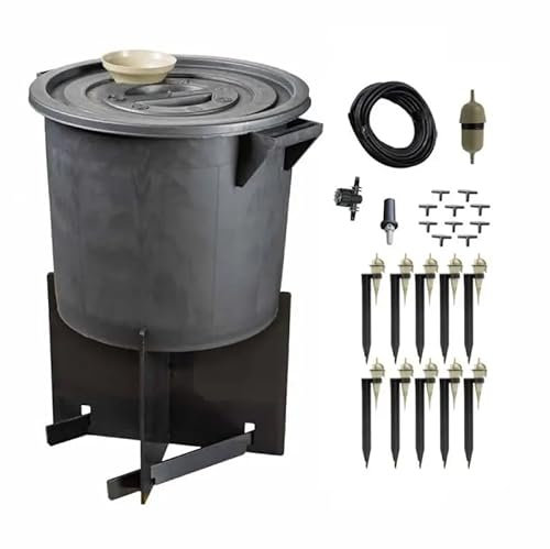 Kit d'Irrigation Goutte à Goutte avec Réserve d'Eau – Iriso | Arrosage Autonome 10 Plantes | Réserve de 35L | Made in France