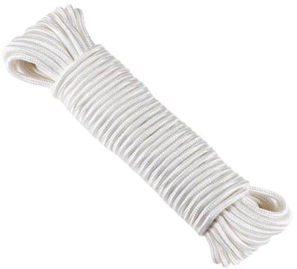 Homoyoyo Fahnenmast Hebeseil 6mm Nylonseil für Outdoor Camping, Leicht