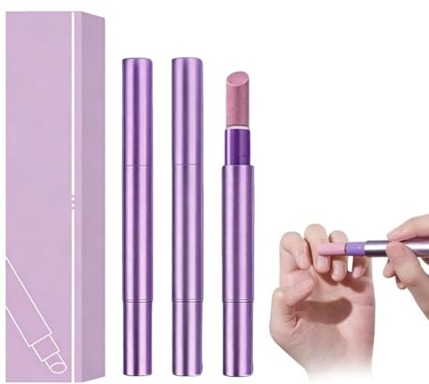Stylo à Huile 3 en 1 pour Cuticules Stylo de Soin des Ongles avec Céramique Pointe Huile Cuticules Ongles Cuticle Remover Nail Care Pen Nourrissant pour Réparer les Fissures et Cuticule Sèche (M)