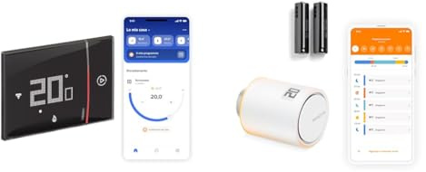 BTICINO SXG8002 Termostato WiFi Smarther2and 1 Netatmo Valvola Termostatica WiFi