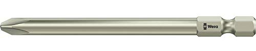 Wera Bit 3851/4 aus Edelstahl PH 2 x 89 mm, 1 Stück, 05071082001