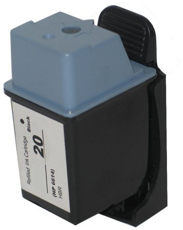 1 Druckerpatrone Tinte für HP Deskjet 610c Deskjet 3920V Fax 1020 PSC 1300 ersetzt HP20 C6614DE