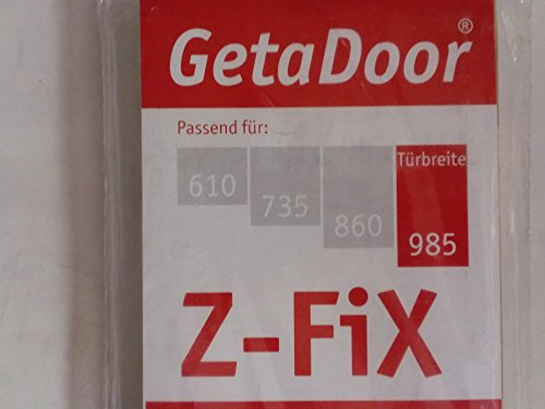 GetaDoor Z-Fix Türspreizen Montagehilfe Einbau 2er Set Zimmertür Türbreite 985 mm