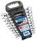 E110310 BRITOOL SET OF 10 METRIC COMBINATION SPANNERS ON RACK 10-19MM